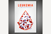 Leukemia vertical poster