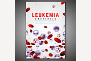 Leukemia Vertical Background