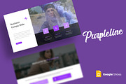 Purpleline - Google Slides Template