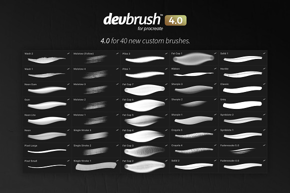 DevBrush™ 4.0 for Procreate in Add-Ons - product preview 1