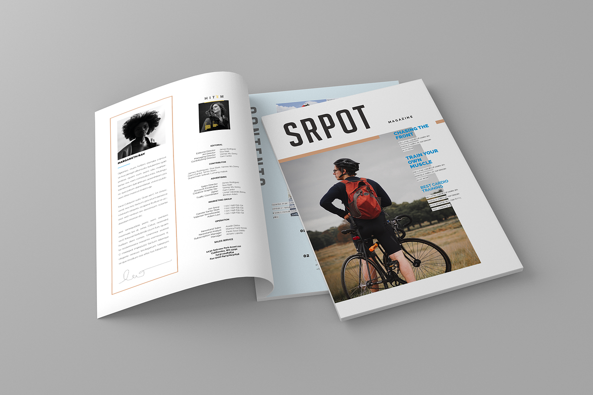 Magazine Template Vol. 7 in Magazine Templates - product preview 8
