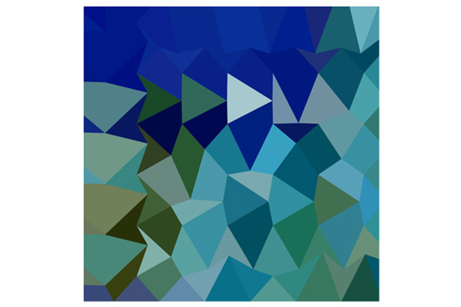 Blue Pigment Abstract Low Polygon Ba in Patterns - product preview 8