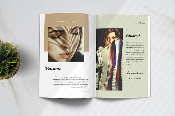 Authentic - Lookbook in Magazine Templates - product preview 3