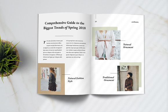 Authentic - Lookbook in Magazine Templates - product preview 6