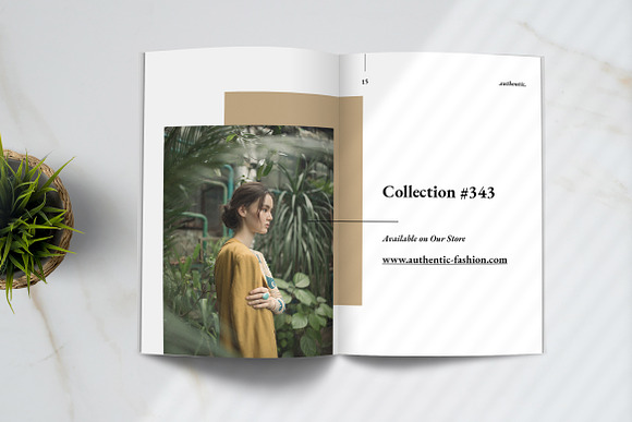 Authentic - Lookbook in Magazine Templates - product preview 7