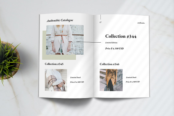 Authentic - Lookbook in Magazine Templates - product preview 8