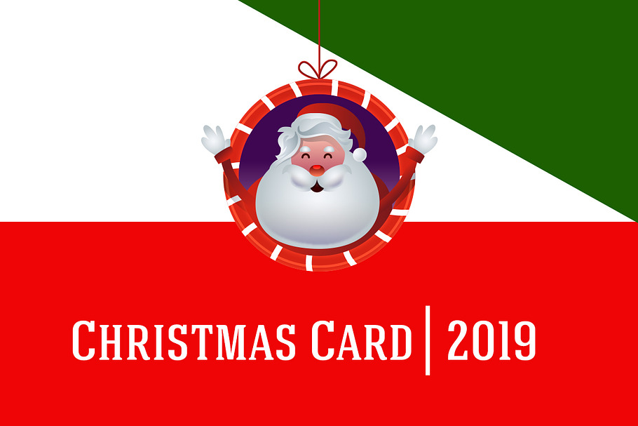 Christmas Greeting Card 2019 in Postcard Templates - product preview 8