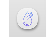 Air humidification app icon