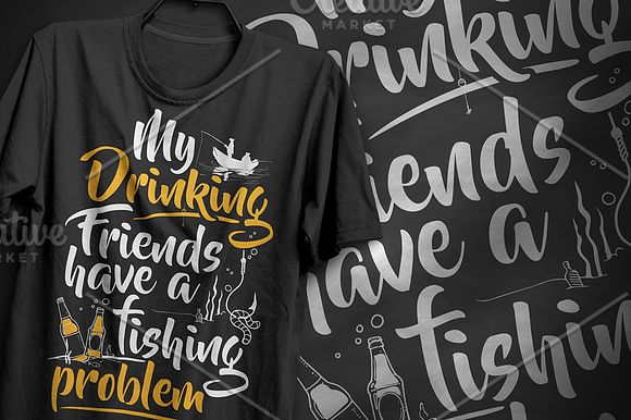 Fishing problem - Typography Design in Illustrations - product preview 1