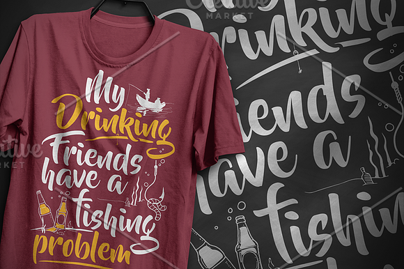 Fishing problem - Typography Design in Illustrations - product preview 3