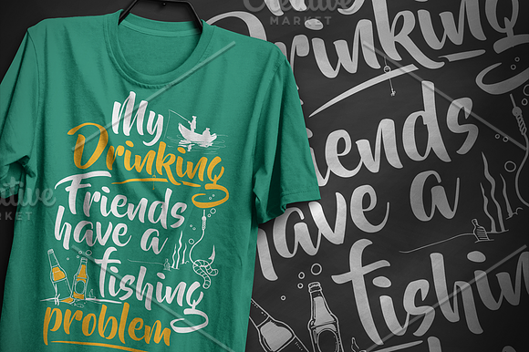 Fishing problem - Typography Design in Illustrations - product preview 5