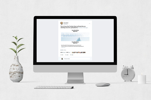 Architecture Twitter Posts in Twitter Templates - product preview 3