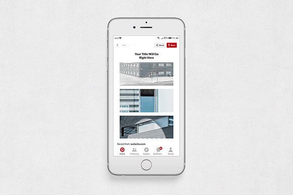 Architecture Pinterest Posts in Pinterest Templates - product preview 5