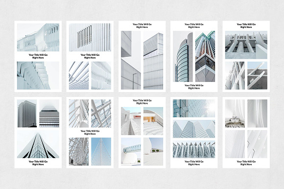 Architecture Pinterest Posts in Pinterest Templates - product preview 7