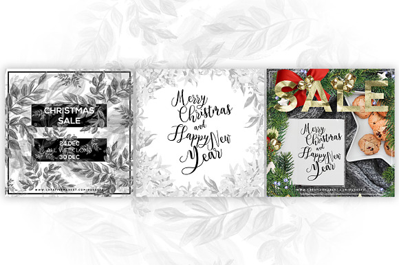 24 Instagram Christmas Posts in Instagram Templates - product preview 6