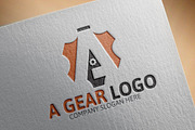 A Gear Logo