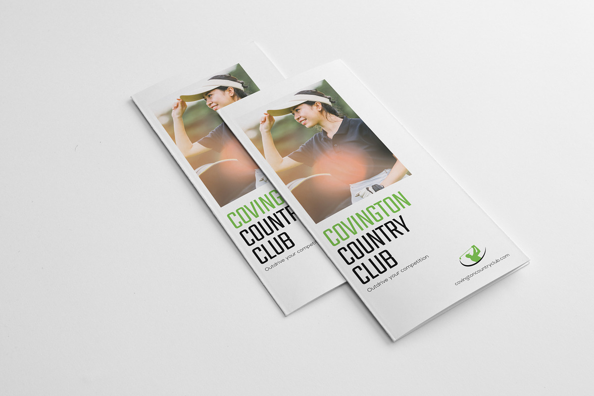 Golf Event Tri-fold Brochure in Brochure Templates - product preview 8