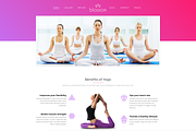 Blossom a Health and Yoga WP Theme