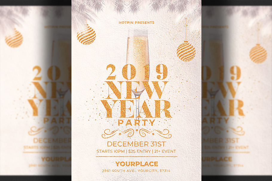 New Year Invitation - Flyer