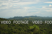 Mountains with tropical forest