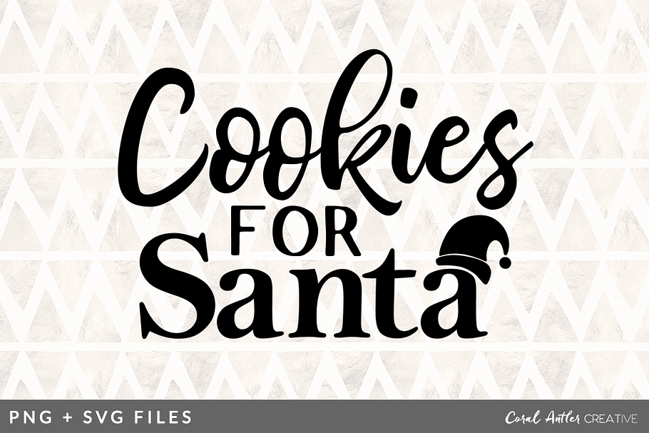 Cookies for Santa SVG/PNG Graphic