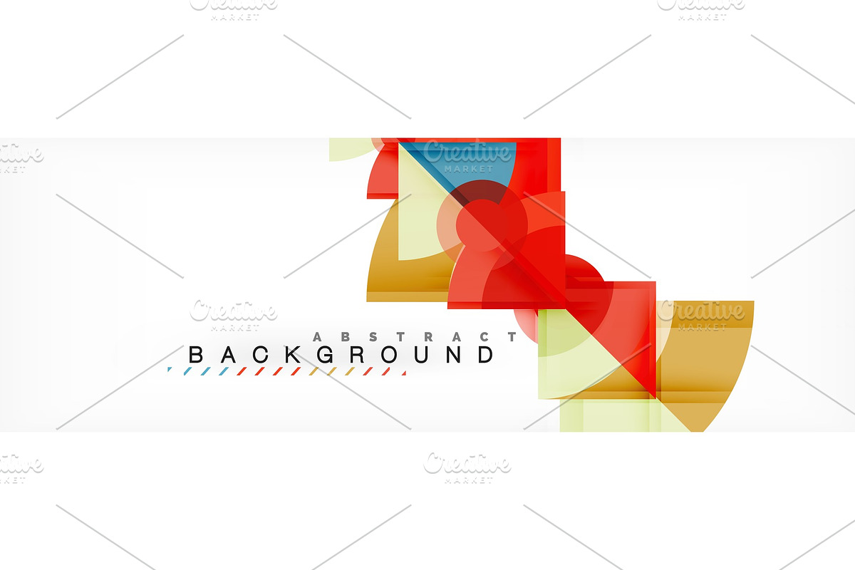 Modern geometric abstract background in Illustrations - product preview 8