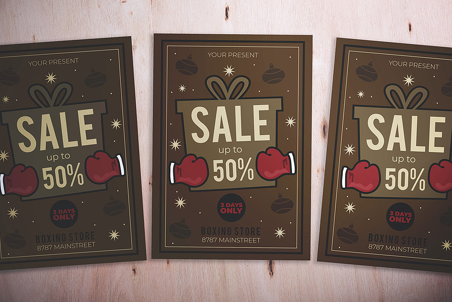Boxing Day Flyer in Flyer Templates - product preview 8