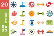 20 Logo Sport Templates Bundle