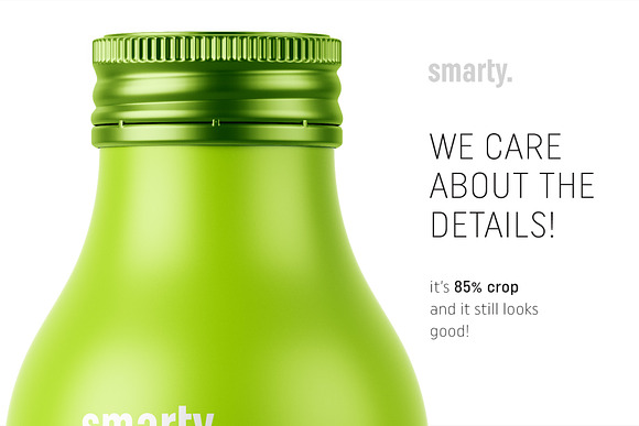 Drink bottle mockup in Product Mockups - product preview 3