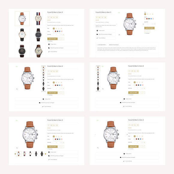 LEO PENGUINWATCH - HAND WATCH, FASHI in Bootstrap Themes - product preview 5