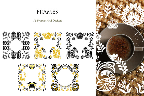 Winter Folk Alphabet and Graphics in Illustrations - product preview 7