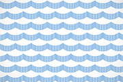 Blue and white dot waves seamless 