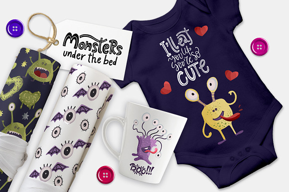 Monster House. Big graphic pack. in Illustrations - product preview 1
