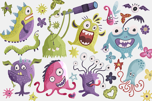 Monster House. Big graphic pack. in Illustrations - product preview 4