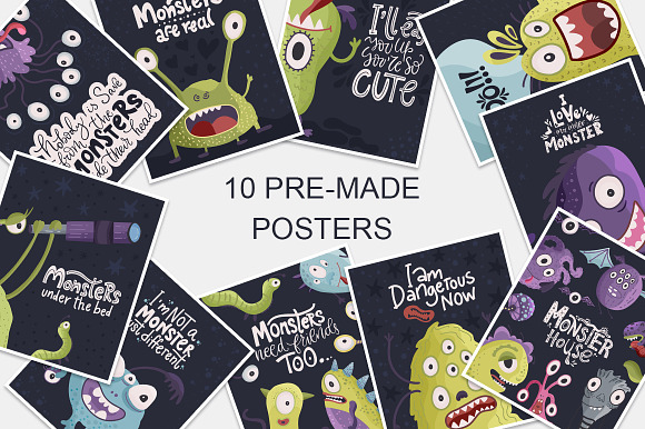 Monster House. Big graphic pack. in Illustrations - product preview 6