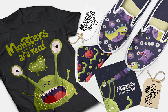 Monster House. Big graphic pack. in Illustrations - product preview 9
