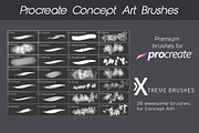 Procreate Concept Art Brushset