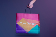 Store Bag Mockup - PSD