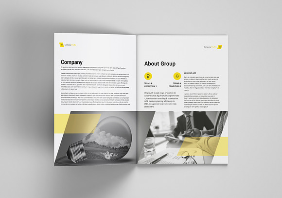 Company Profile  in Brochure Templates - product preview 3