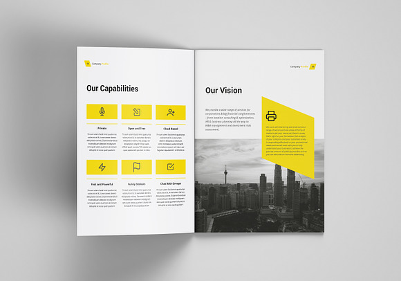 Company Profile  in Brochure Templates - product preview 8