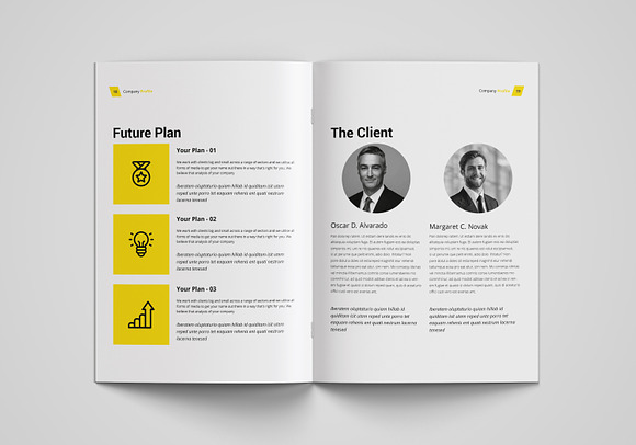 Company Profile  in Brochure Templates - product preview 11