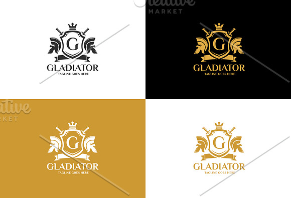 Crest Logo Template 25 in Logo Templates - product preview 2