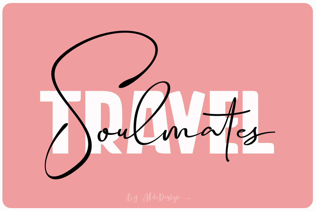 Travel Soulmates // Font Duo in Professional Fonts - product preview 8