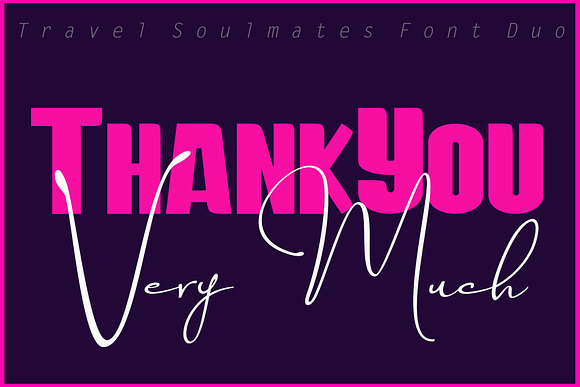 Travel Soulmates // Font Duo in Professional Fonts - product preview 11