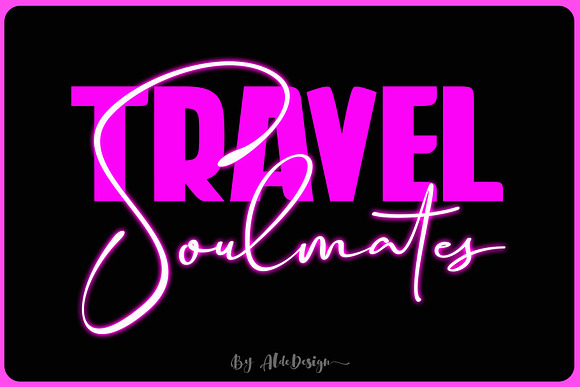 Travel Soulmates // Font Duo in Professional Fonts - product preview 12