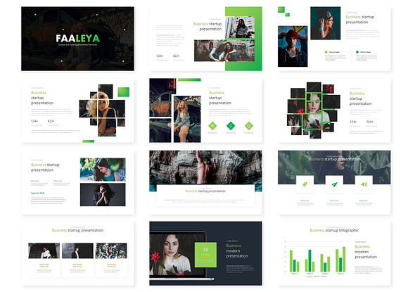 Faaleya - Powerpoint Template in PowerPoint Templates - product preview 1