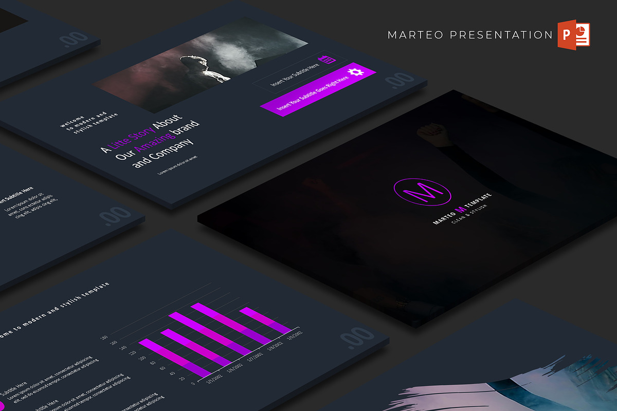 Marteo - Powerpoint Template in PowerPoint Templates - product preview 8