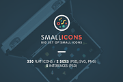 Smallicons - vector flat icons set