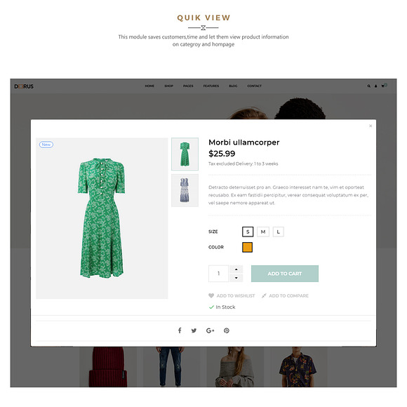 BOS DEERUS - UNISEX FASHION AND ACCE in Bootstrap Themes - product preview 4