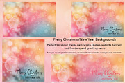 Christmas, New Year backgrounds